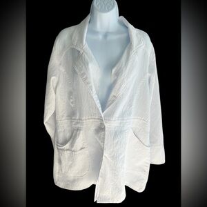 Wonder Wink Lab Long Sleeve White Coat L